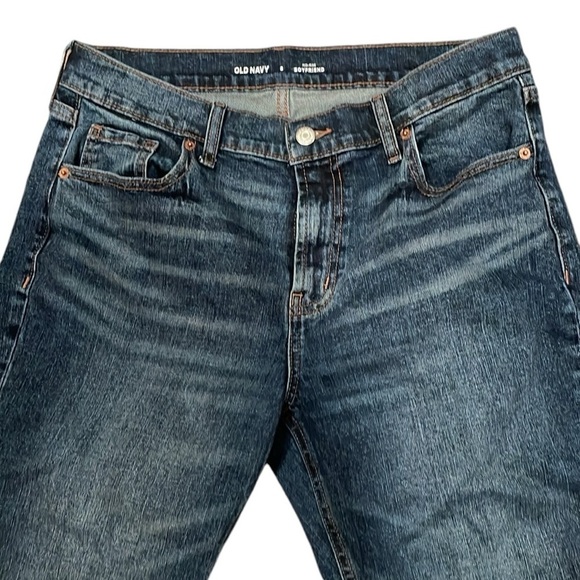 Old‎ Navy Boyfriend Cropped Ankle Mid-Rise Jeans - Picture 2 of 7